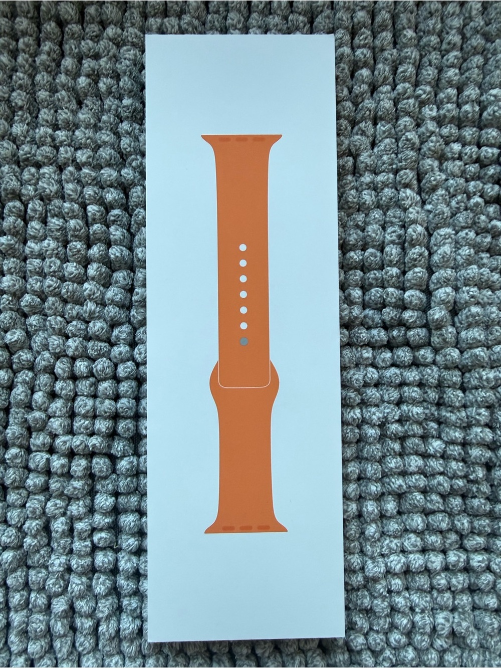 Apple Orange Silicone Sport Band for Apple Watch